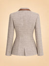 Taped Seamed Blazer ghost_back