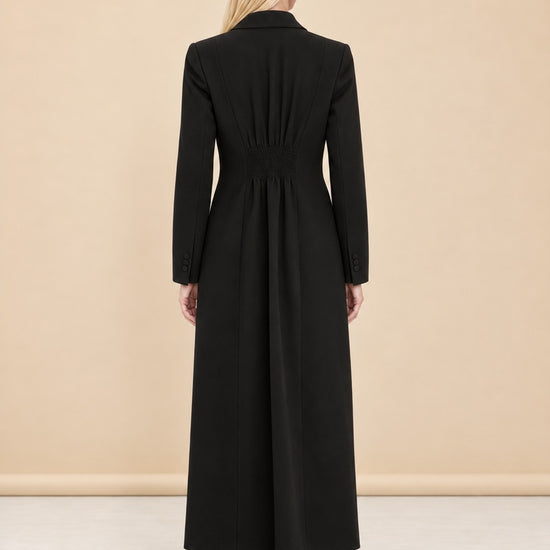 The Camille Coat model_back