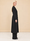 The Camille Coat model_side