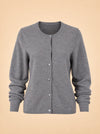 The Cashmere Crew Sweater ghost_front