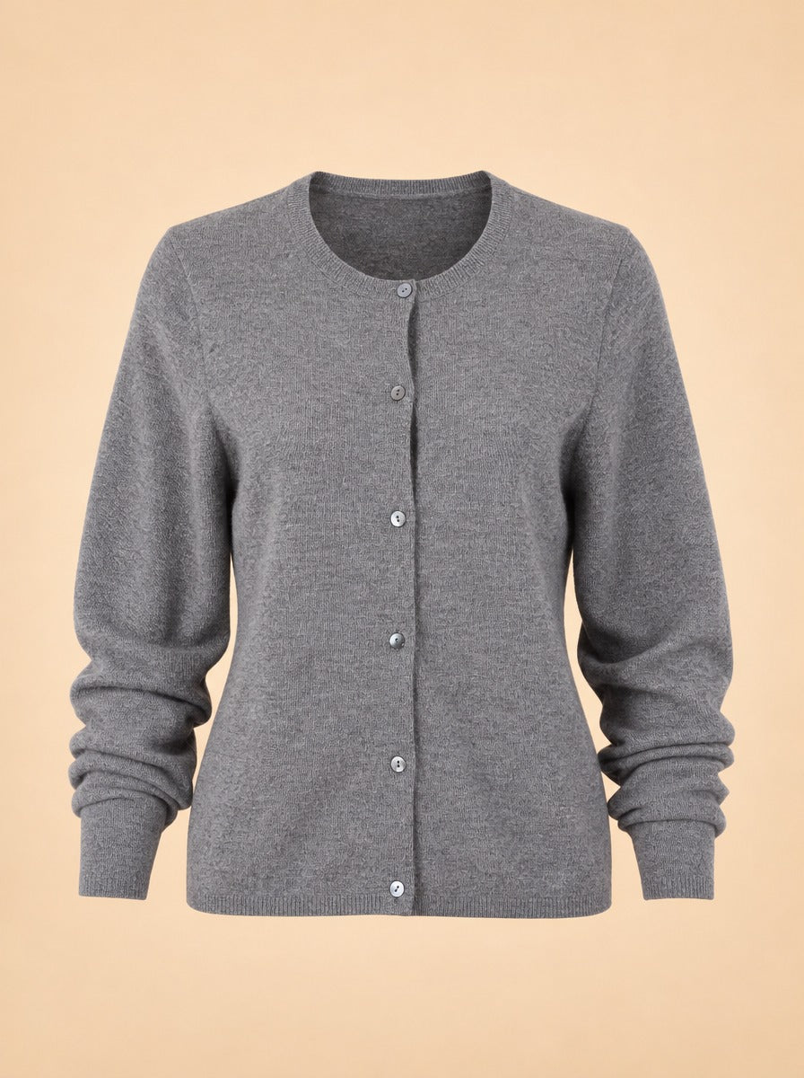 The Cashmere Crew Sweater ghost_front