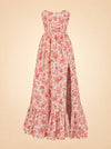 The Charlotte Dress in Red Toile ghost_front