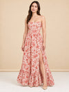 The Charlotte Dress in Red Toile model_front_2