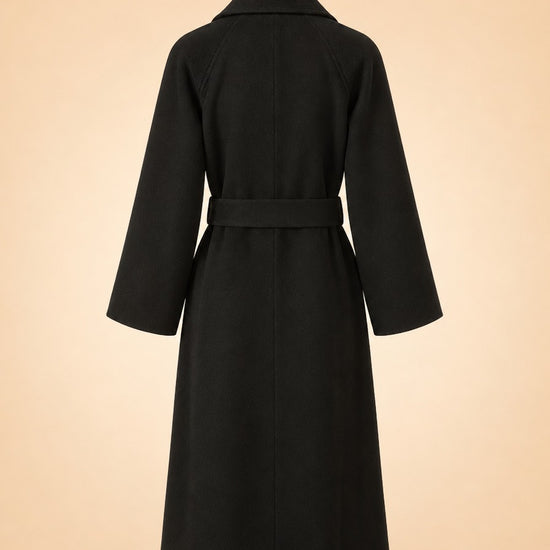 The Classic Wrap Coat ghost_back