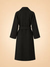 The Classic Wrap Coat ghost_back