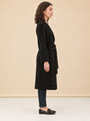 The Classic Wrap Coat model_side