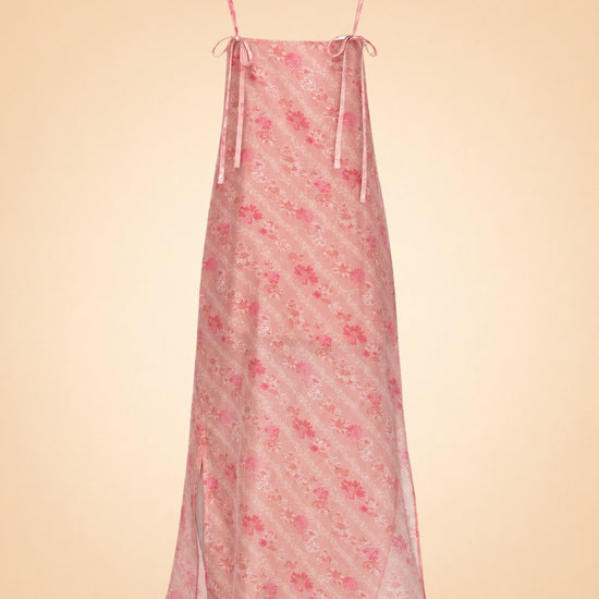The Erini Dress - Pressed Flowers ghost_back