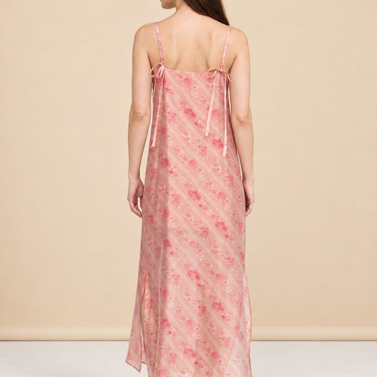 The Erini Dress - Pressed Flowers model_back