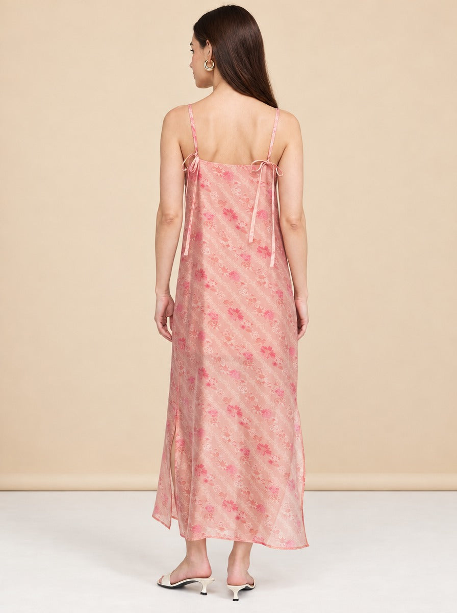 The Erini Dress - Pressed Flowers model_back