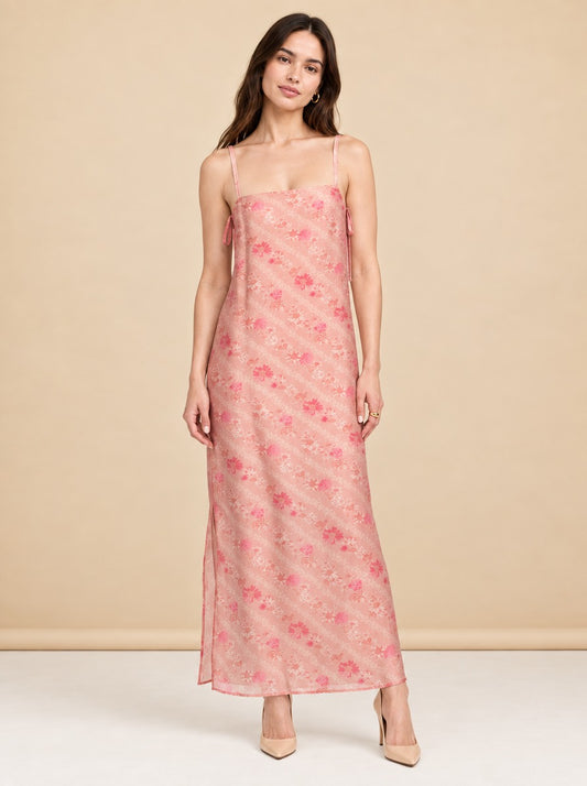 The Erini Dress - Pressed Flowers model_front_2
