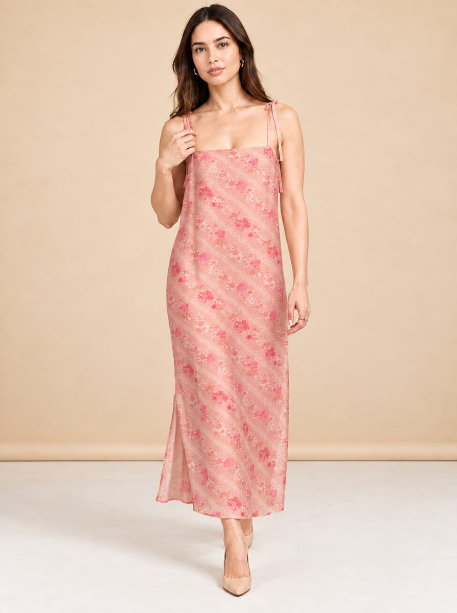 The Erini Dress - Pressed Flowers model_front_3