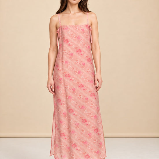The Erini Dress - Pressed Flowers model_front
