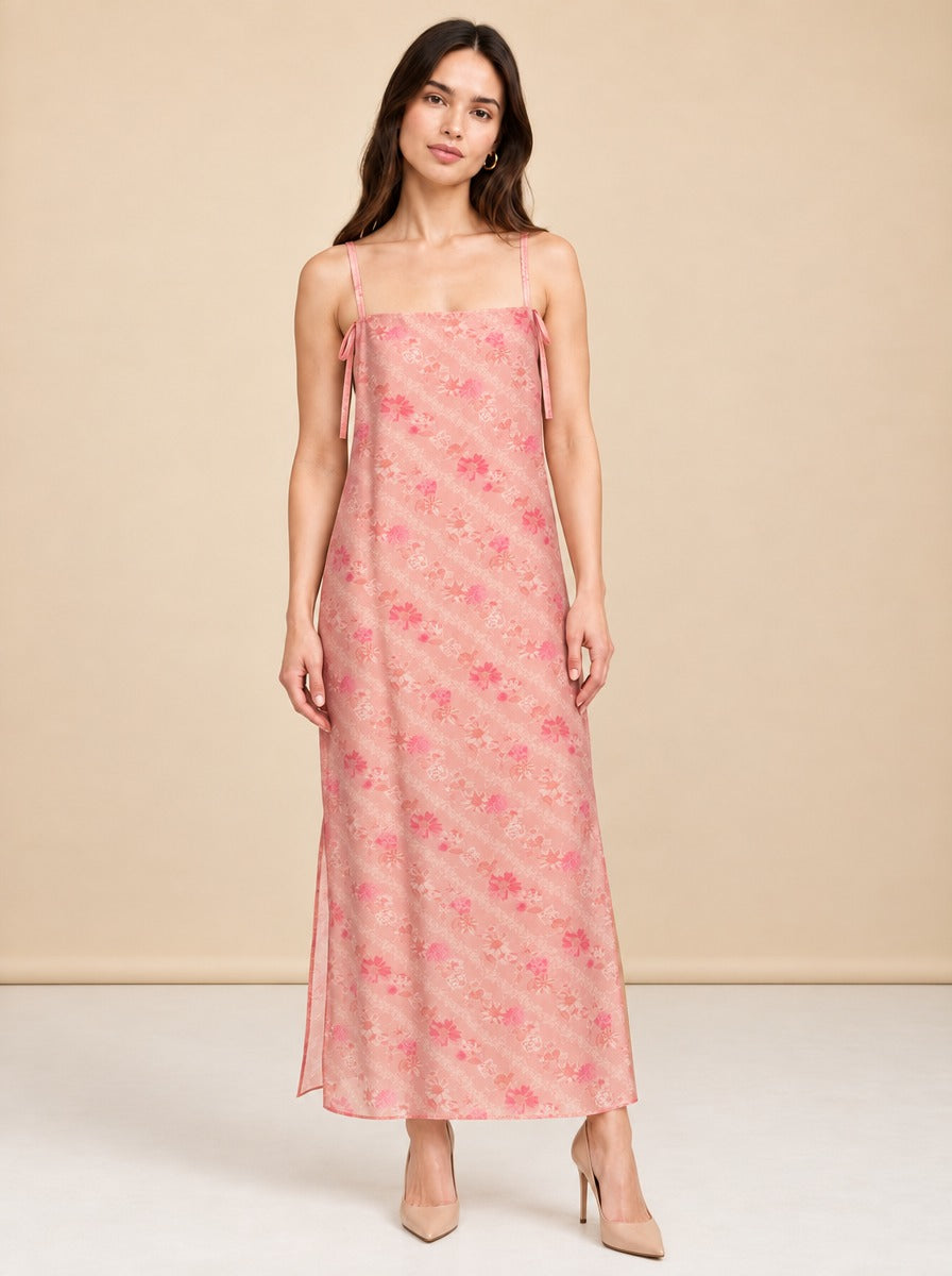 The Erini Dress - Pressed Flowers model_front