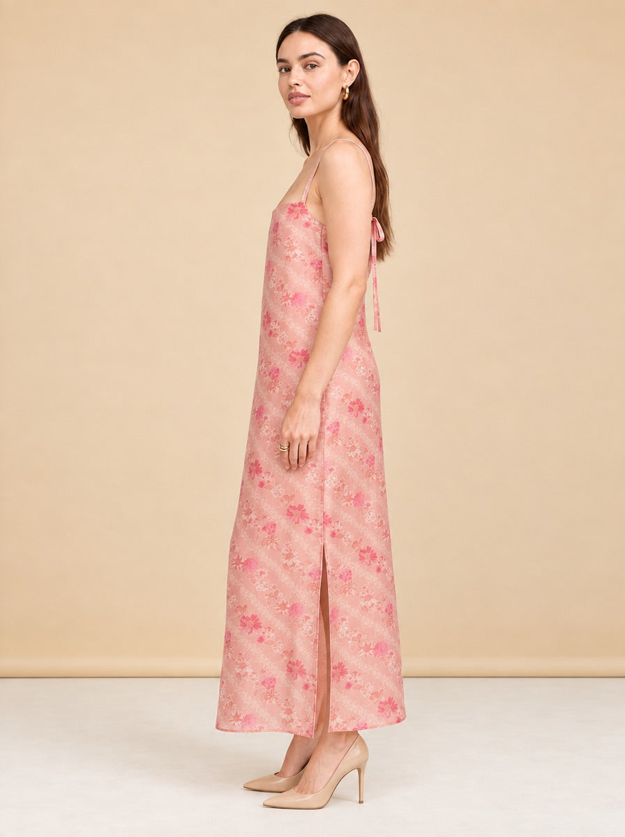 The Erini Dress - Pressed Flowers model_side