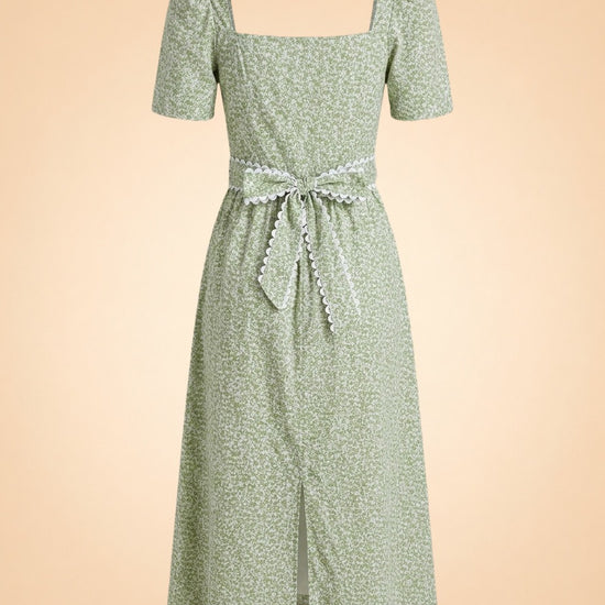 The Grayson Dress in English Ivy ghost_back