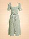 The Grayson Dress in English Ivy ghost_back