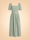 The Grayson Dress in English Ivy ghost_front
