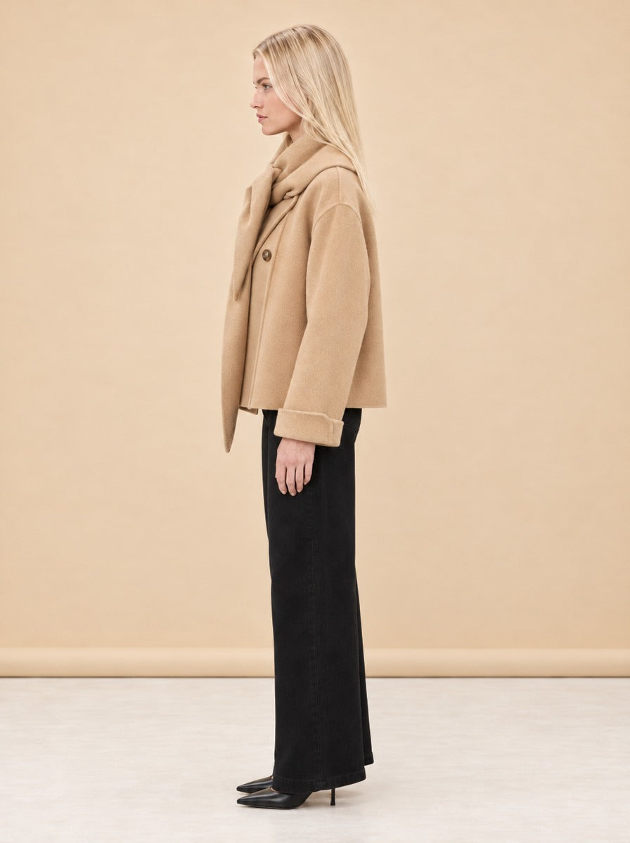 The Jamie Coat model_side