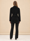 The Jasper Wrap Coat model_back