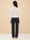 The Take a Bow Cardigan model_back