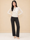 The Take a Bow Cardigan model_front_3