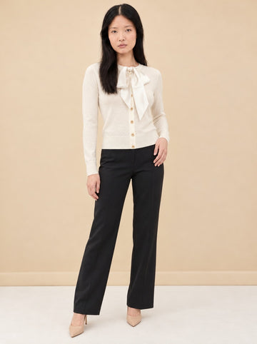 The Take a Bow Cardigan model_front