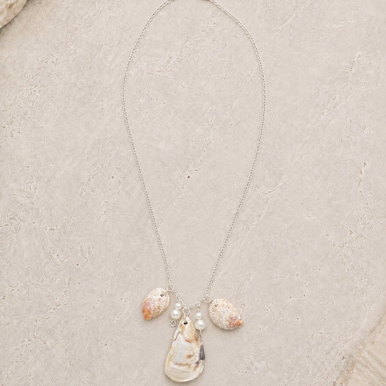 Tidal Charm Necklace — Classic Charlotte shell jewelry