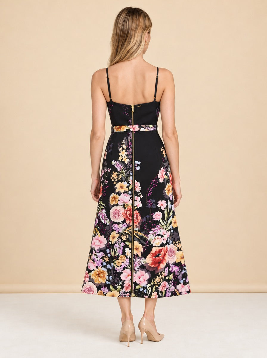 Tropez Convertible Midi Dress model_back
