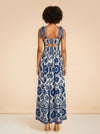 Tula Floral Cotton Poplin Maxi Dress