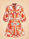 Valencia Mini Dress ghost_front