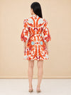 Valencia Mini Dress model_back