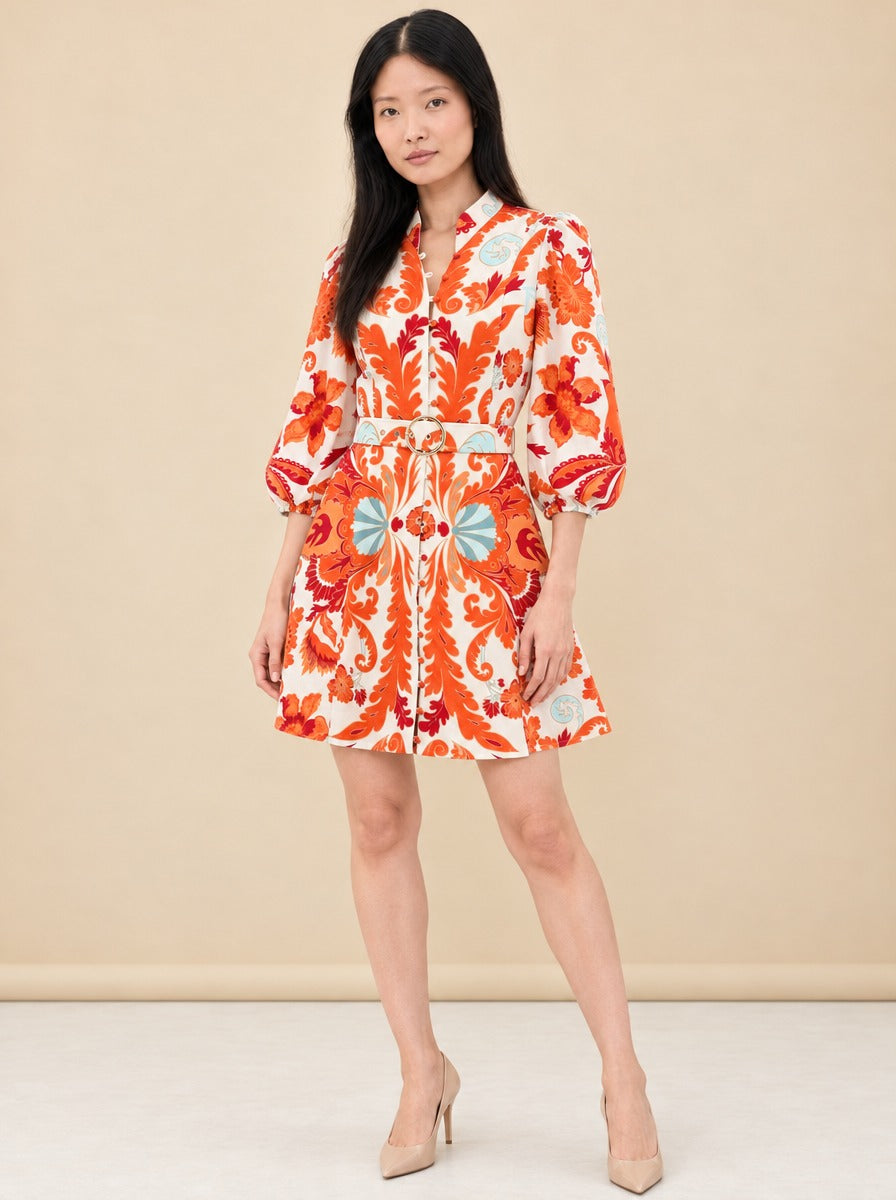 Valencia Mini Dress model_front_2