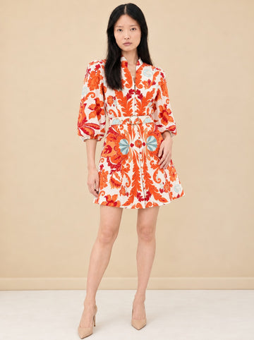 Valencia Mini Dress model_front
