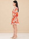 Valencia Mini Dress model_side