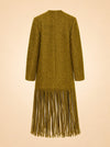 Vero Fringe Coat ghost_back