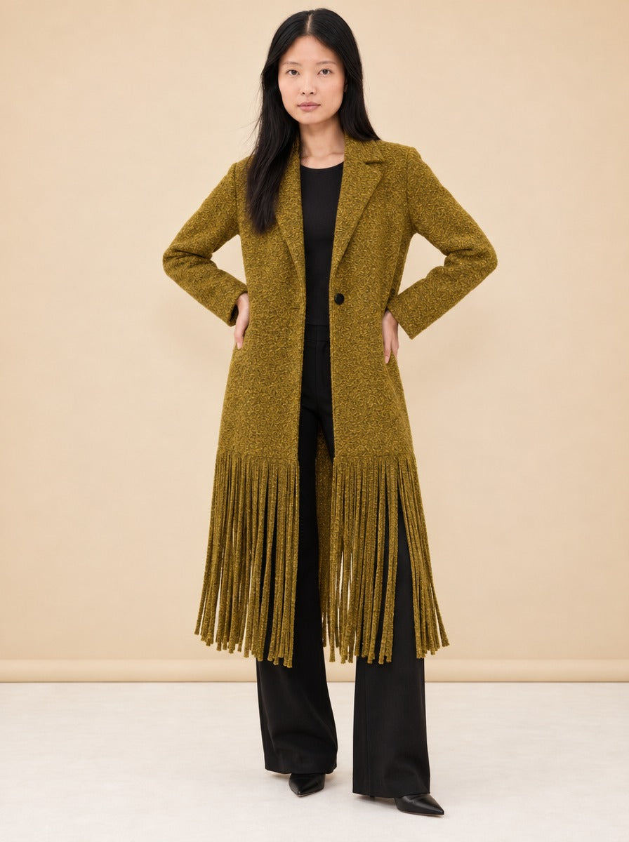Vero Fringe Coat model_front_3