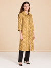 Vintage Brocade Coat Vintage Ladies Coat Is Made model_front_2