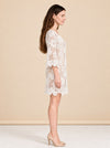White Coverup model_side