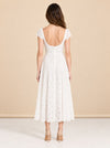 White Dress model_back
