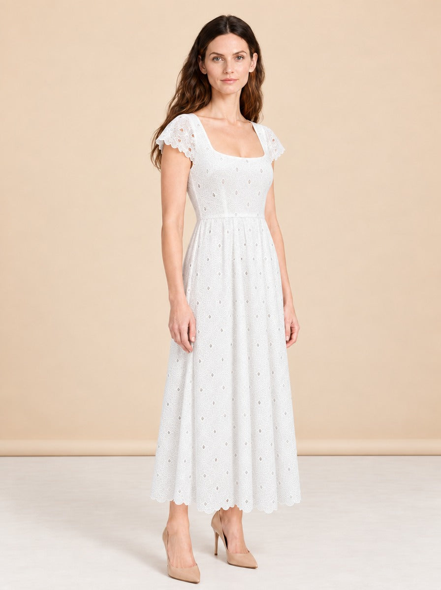 White Dress model_front_2