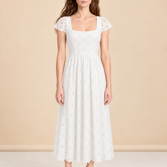 White Dress model_front