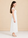 White Dress model_side