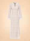 White Eyelet Coverup ghost_front