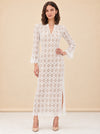 White Eyelet Coverup model_front_3