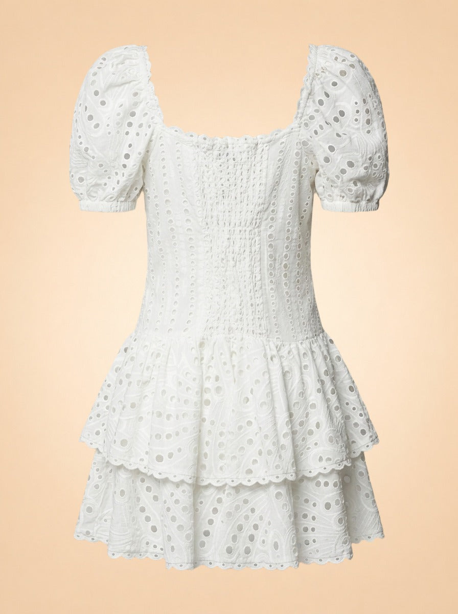 White Midi - back (flat)