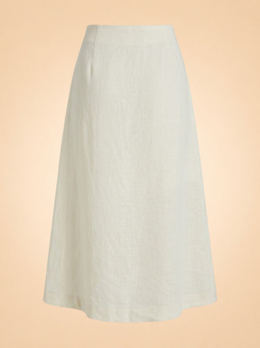 Women’s Chandler Embroidered Floral Midi-Skirt by Marie Oliver — back detail