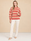 Wool Striped Sweater model_front_2