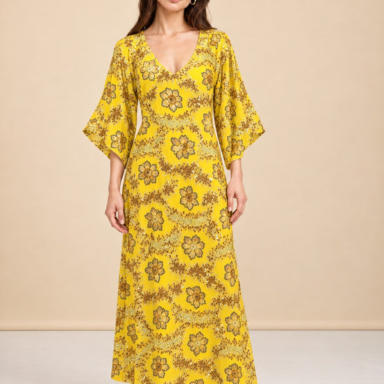 Yellow Dress 1 model_front