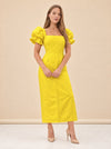 Yellow dress 2 model_front_2