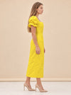 Yellow dress 2 model_side